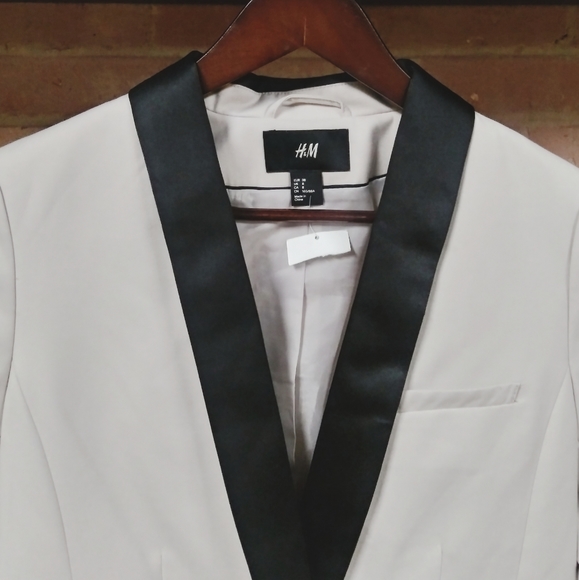 H&M | Classic Business Blazer Tan Sz.8 - Picture 2 of 7